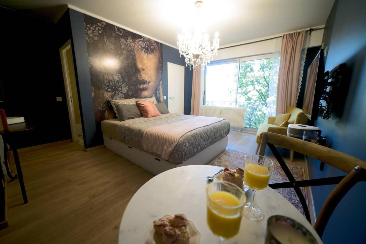 Le Boudoir, Centre Ville, Parking Couvert Inclus Mulhouse Kültér fotó